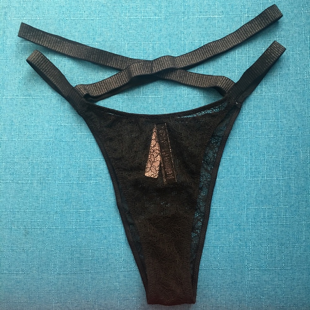 Very Sexy Strappy Lace Brazilian Panty - Picture 5 of 5